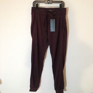 Cotton on maroon jogger pants